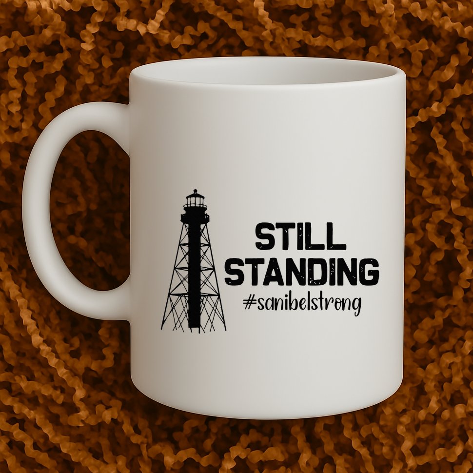 Still Standing Sanibel Strong Florida Hurricane Relief Mug