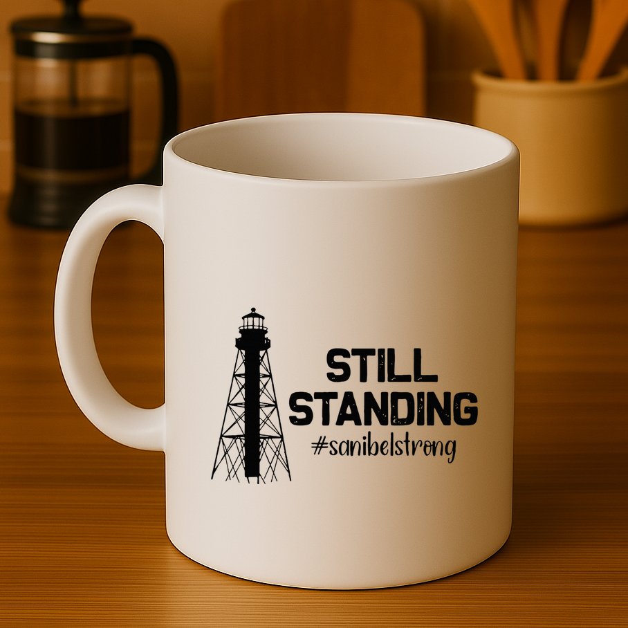 Still Standing Sanibel Strong Florida Hurricane Relief Mug