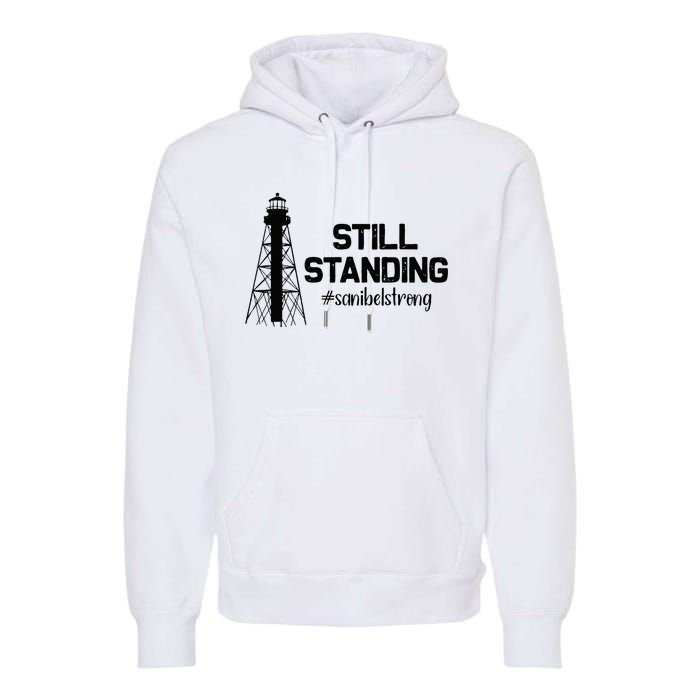 Still Standing Sanibel Strong Florida Hurricane Relief Premium Hoodie