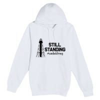 Still Standing Sanibel Strong Florida Hurricane Relief Premium Pullover Hoodie