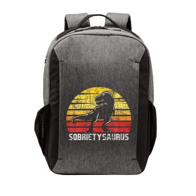 Sobrietysaurus Sober Sobriety Anniversary Recovery Aa Na Vector Backpack