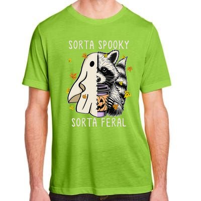 Sorta Spooky Sorta Feral Raccoon Halloween Feral Adult ChromaSoft Performance T-Shirt