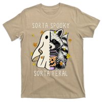 Sorta Spooky Sorta Feral Raccoon Halloween Feral T-Shirt