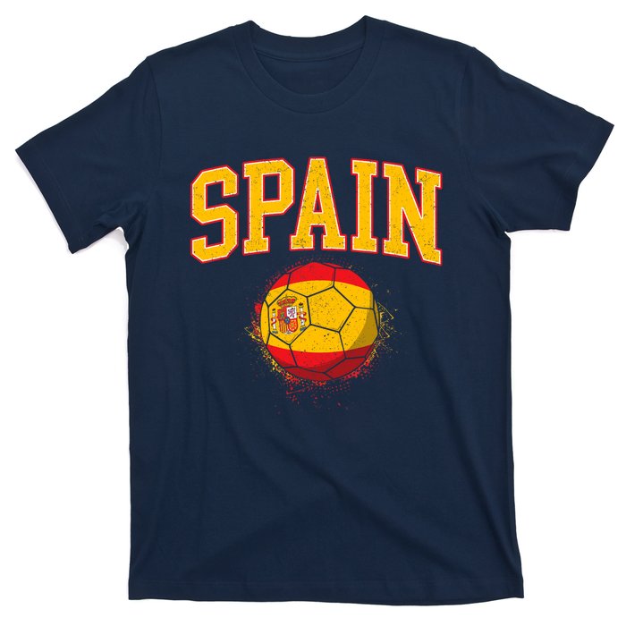 Spain Spanish Soccer Football Tournament Game T-Shirt