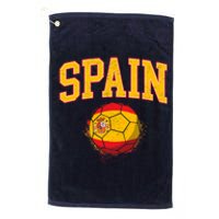 Spain Spanish Soccer Football Tournament Game Platinum Collection Golf Towel