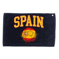 Spain Spanish Soccer Football Tournament Game Grommeted Golf Towel