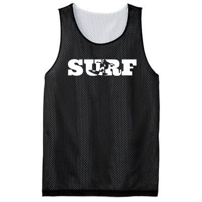 Surf Surfing Surfboard Beach Summer Mesh Reversible Basketball Jersey Tank