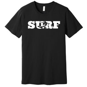 Surf Surfing Surfboard Beach Summer Premium T-Shirt