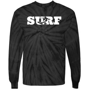 Surf Surfing Surfboard Beach Summer Tie-Dye Long Sleeve Shirt