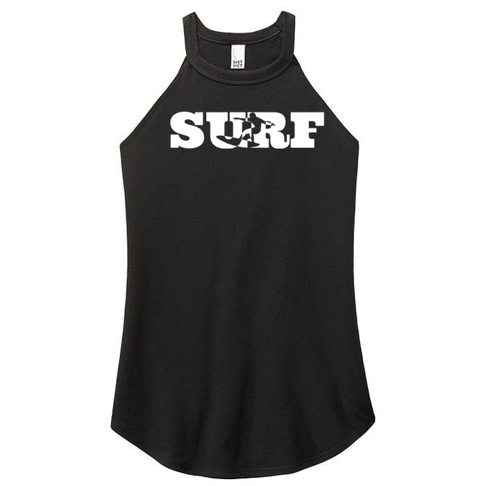 Surf Surfing Surfboard Beach Summer Women’s Perfect Tri Rocker Tank