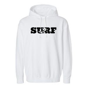 Surf Surfing Surfboard Beach Summer Garment-Dyed Fleece Hoodie