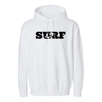 Surf Surfing Surfboard Beach Summer Garment-Dyed Fleece Hoodie