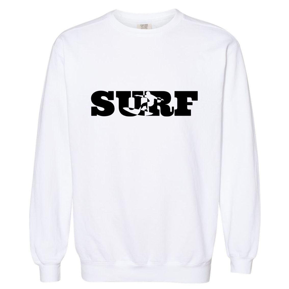 Surf Surfing Surfboard Beach Summer Garment-Dyed Sweatshirt