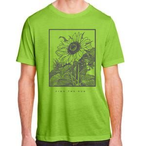 Sunflower Sun Adult ChromaSoft Performance T-Shirt