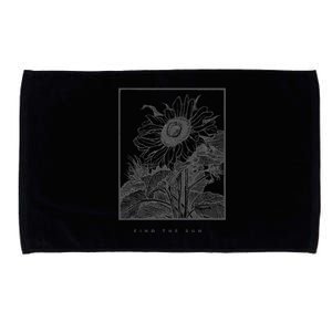 Sunflower Sun Microfiber Hand Towel