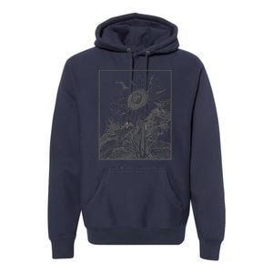 Sunflower Sun Premium Hoodie