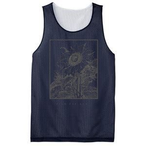 Sunflower Sun Mesh Reversible Basketball Jersey Tank