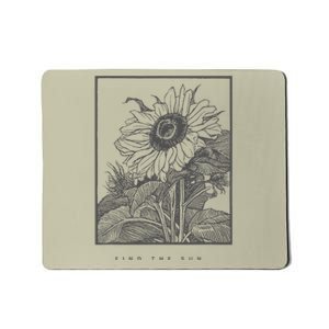 Sunflower Sun Mousepad