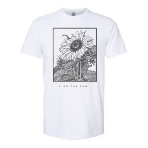 Sunflower Sun Softstyle CVC T-Shirt