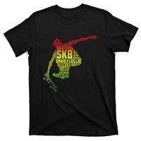 Skateboard Skater Slang Retro Skaterboarding T-Shirt