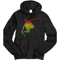 Skateboard Skater Slang Retro Skaterboarding Tie Dye Hoodie