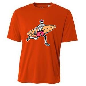 Skull Surfer Cooling Performance Crew T-Shirt