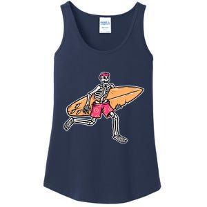 Skull Surfer Ladies Essential Tank