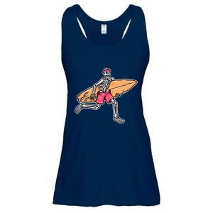 Skull Surfer Ladies Essential Flowy Tank