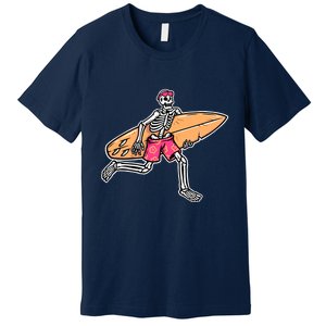 Skull Surfer Premium T-Shirt