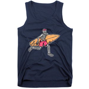 Skull Surfer Tank Top