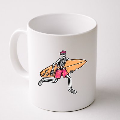 Skull Surfer Coffee Mug