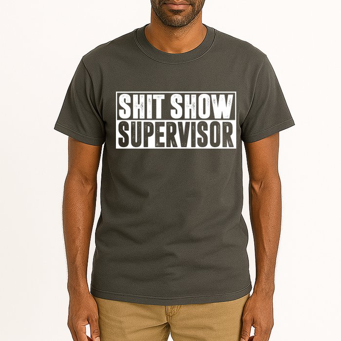Shit Show Supervisor Funny Gift Tall T-Shirt