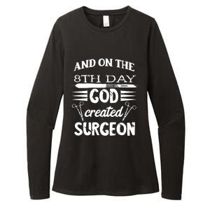 Surgical Scalpel Surgery On The 8th Day God Created Surgeon Meaningful Gift Womens CVC Long Sleeve Shirt