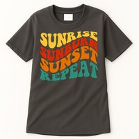 Sunrise Sunburn Sunset Repeat Retro Summer Tall T-Shirt