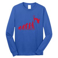 Skiing Skiing Skiers Winter Sports Evolution Gift Long Sleeve Shirt