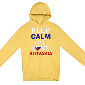 Slovakia Slovak Slovensko Premium Pullover Hoodie