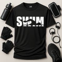 Swim swimmer Cooling Performance Crew T-Shirt