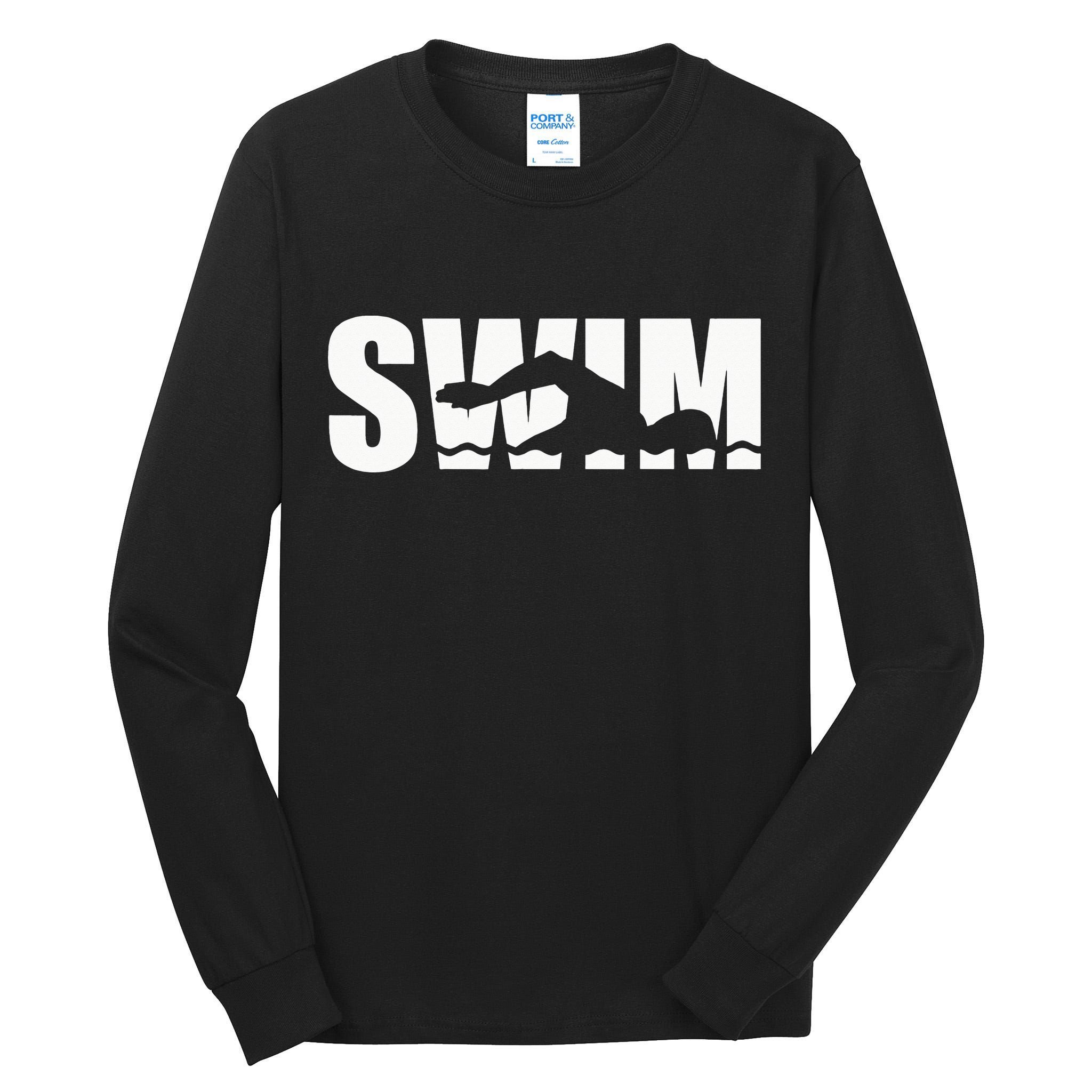 Swim swimmer Tall Long Sleeve T-Shirt