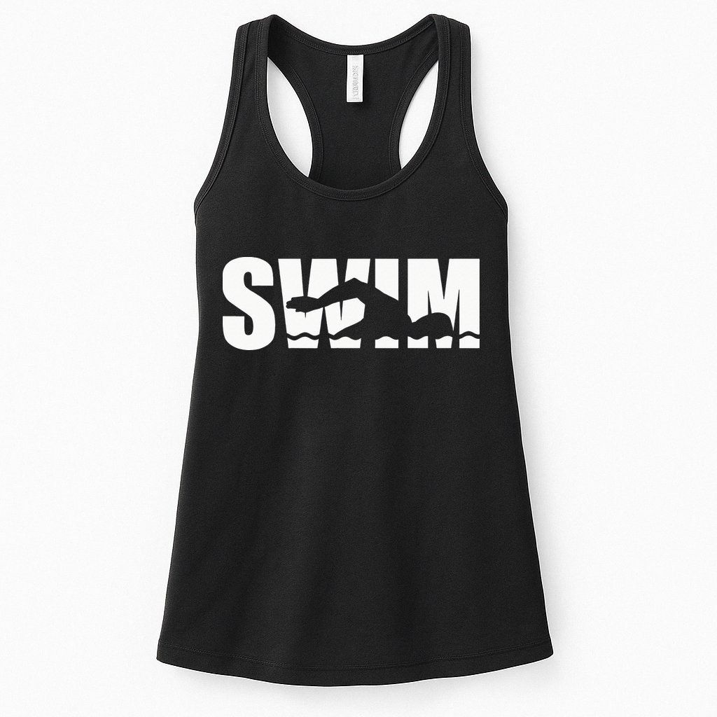 Swim swimmer Womens Tank Top