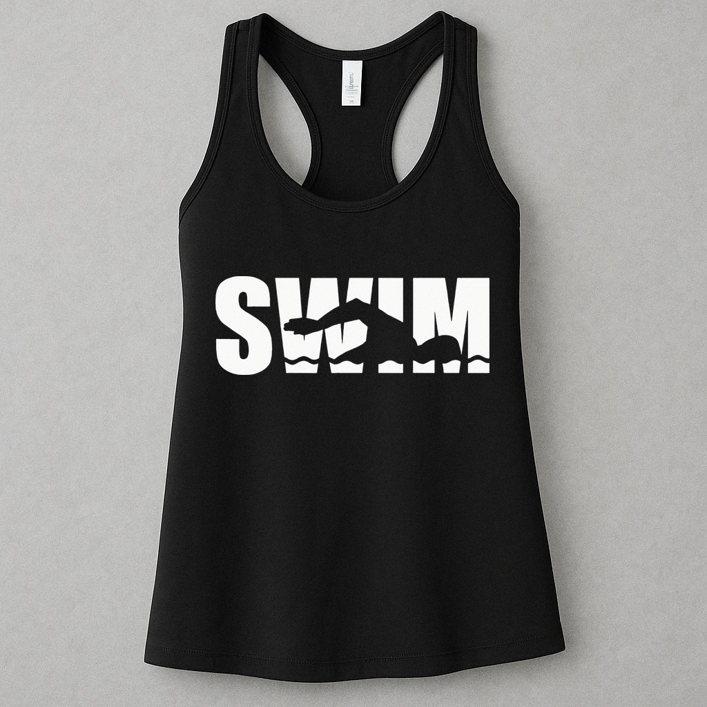 Swim swimmer Womens Tank Top