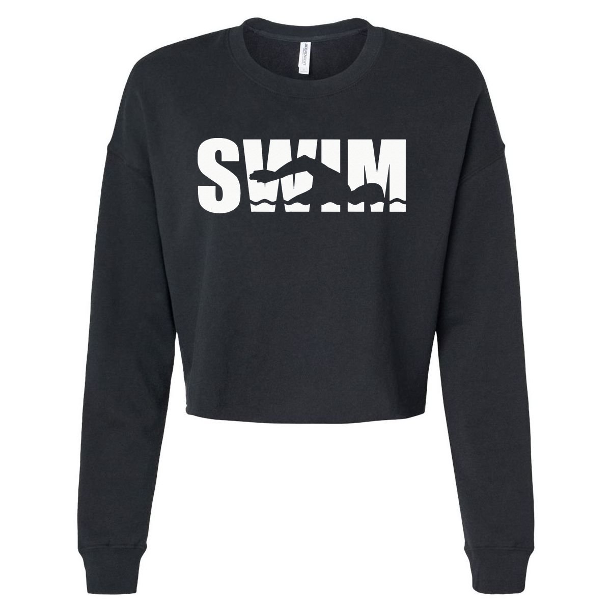Swim swimmer Cropped Pullover Crew