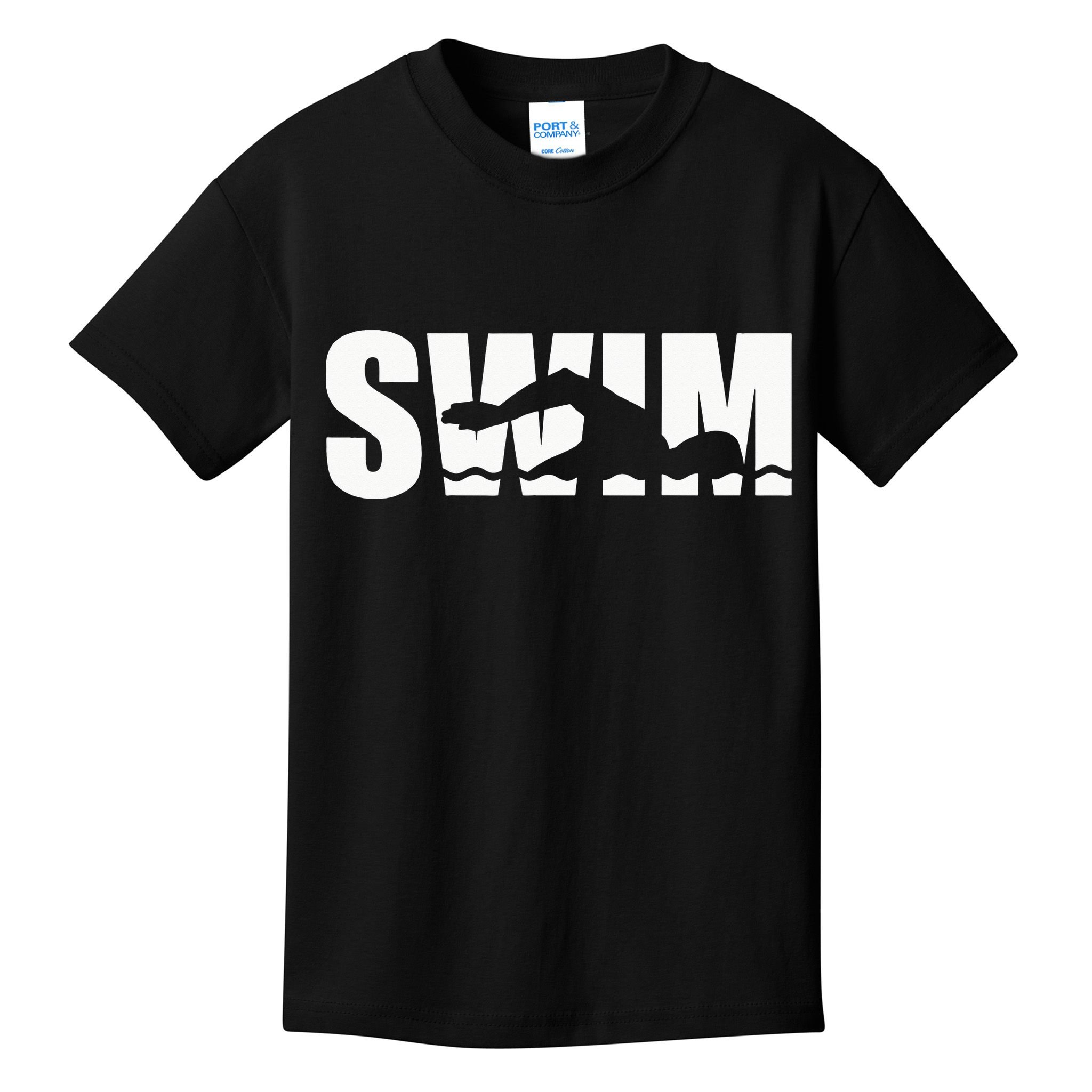 Swim swimmer Kids T-Shirt