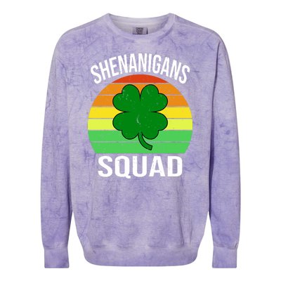 Shenanigans Squad Colorblast Crewneck Sweatshirt