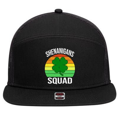 Shenanigans Squad 7 Panel Mesh Trucker Snapback Hat