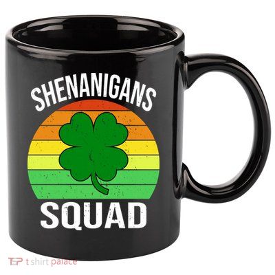 Shenanigans Squad 11oz C Handle Ceramic Mug