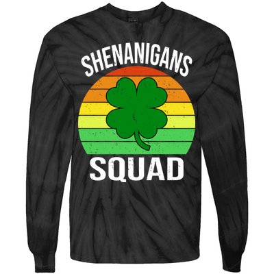 Shenanigans Squad Tie-Dye Long Sleeve Shirt