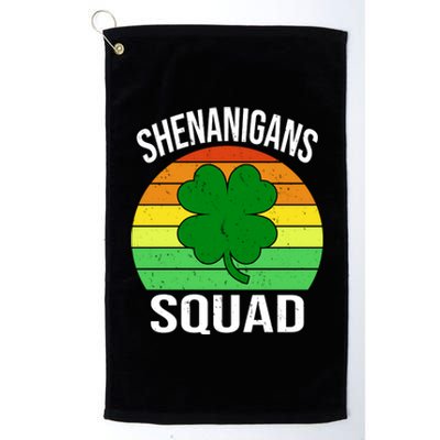 Shenanigans Squad Platinum Collection Golf Towel