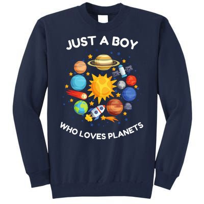 Solar System Space Science Geek Tall Sweatshirt