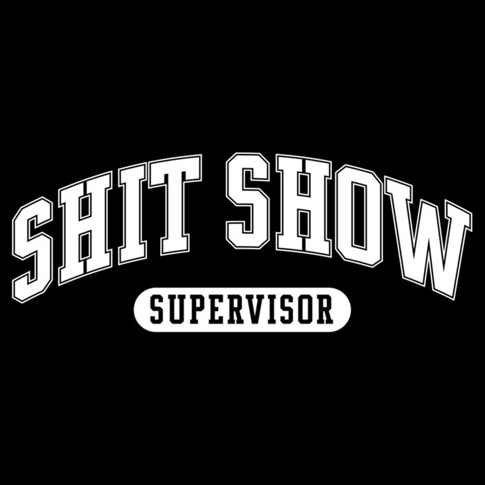 Shit Show Supervisor Gift Impact Tech Backpack