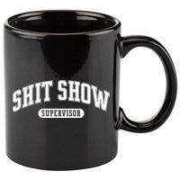 Shit Show Supervisor Gift 11oz C Handle Ceramic Mug